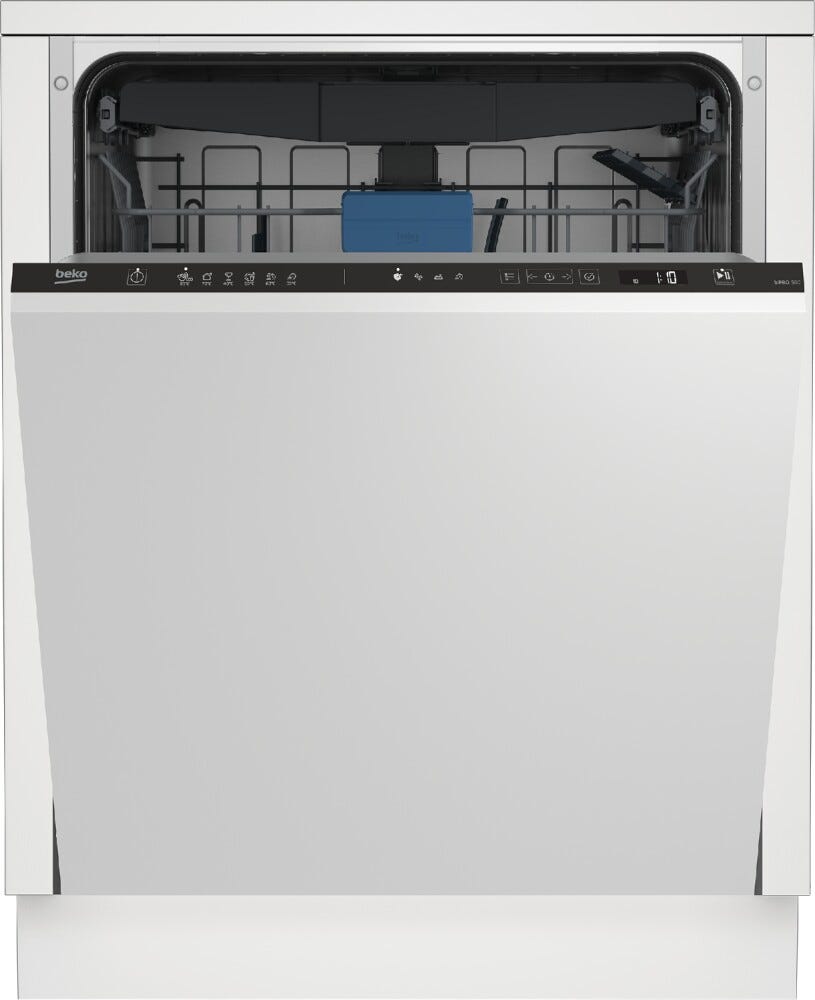 Beko BDIN36550 Lavastoviglie da incasso cm. 60, 15 coperti, 6 programmi, 44 dB