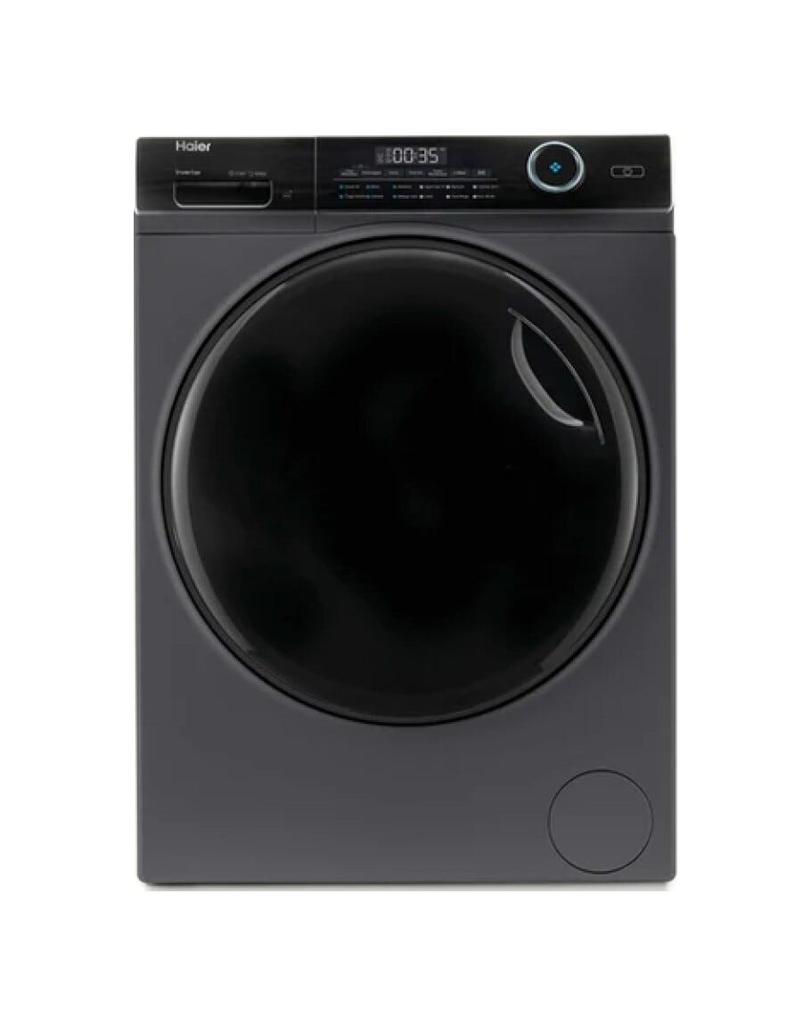Haier HW100-BP14959SEU1 I-Pro Serie 5 Lavatrice cm. 60, capacità 10 kg, 1400 giri, Direct Motion, connettività hOn, antracite
