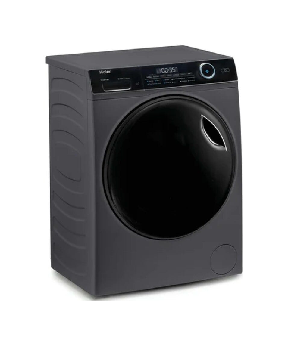 Haier HW100-BP14959SEU1 I-Pro Serie 5 Lavatrice cm. 60, capacità 10 kg, 1400 giri, Direct Motion, connettività hOn, antracite