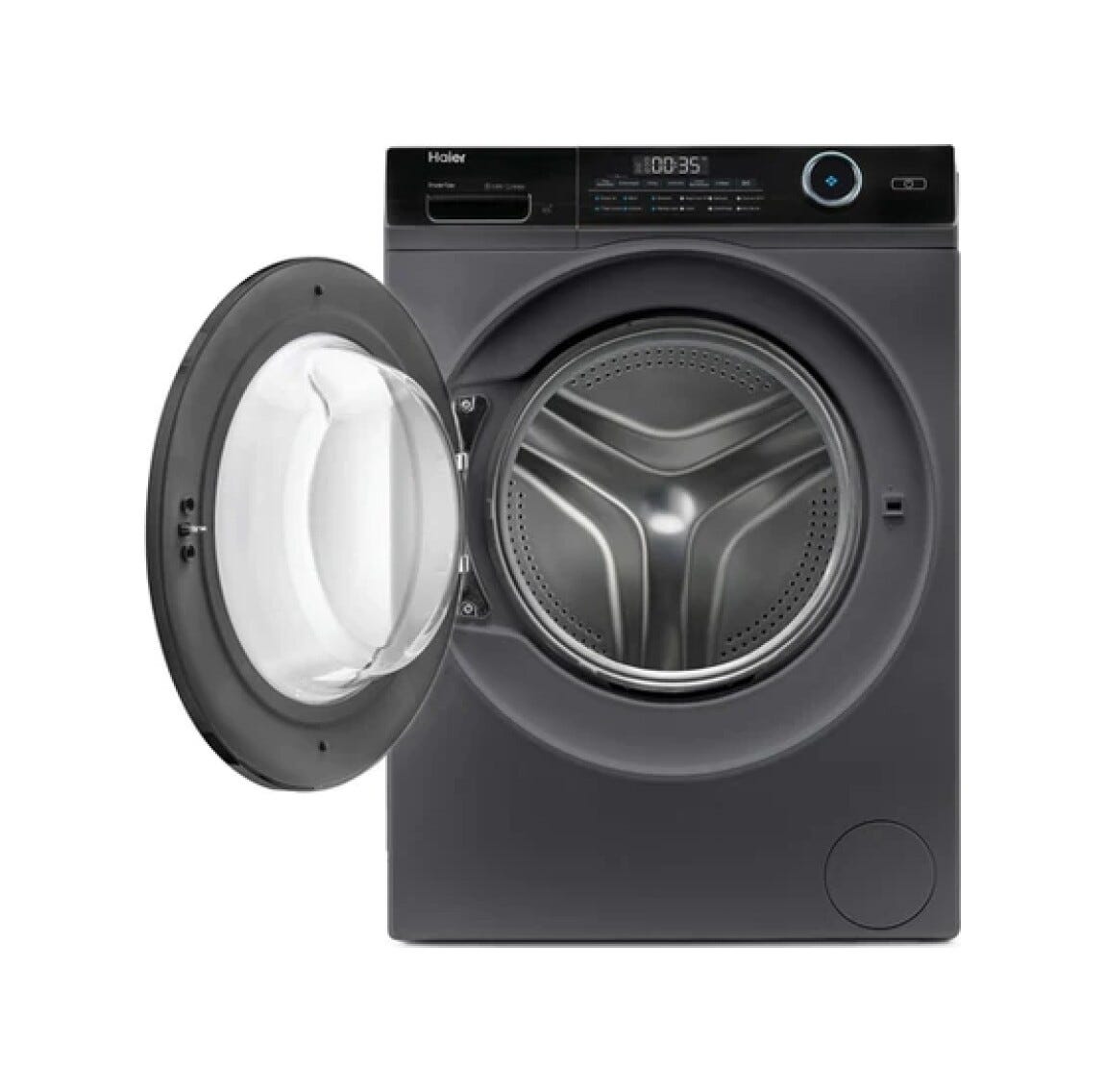 Haier HW100-BP14959SEU1 I-Pro Serie 5 Lavatrice cm. 60, capacità 10 kg, 1400 giri, Direct Motion, connettività hOn, antracite