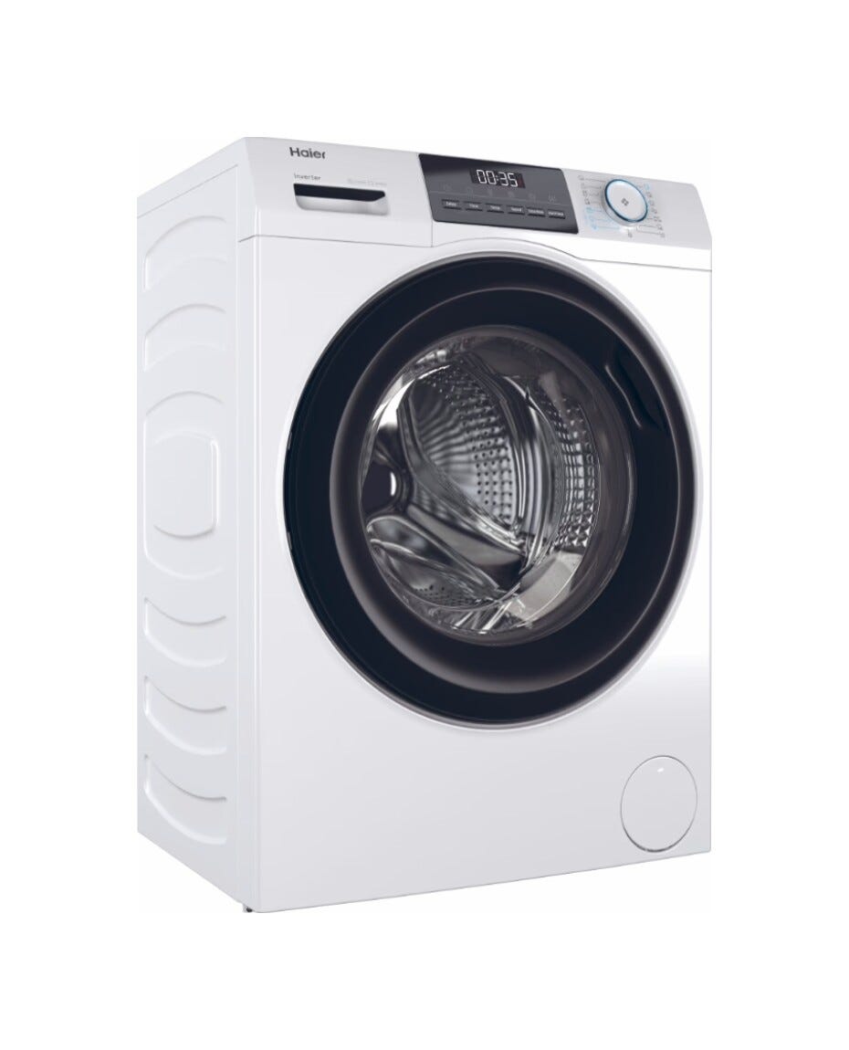 Haier HW110-BP14929A-S I-Pro Serie 1 Lavatrice cm. 60, capacità 11 kg, 1400 giri, Inverter AI Power Drive, igiene ABT®, bianco
