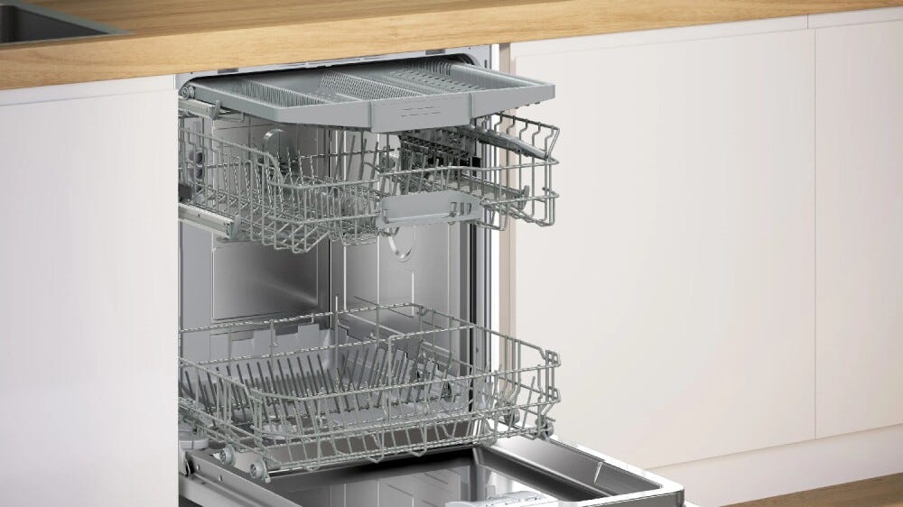 Bosch SMV4HVX12E Serie 4 Lavastoviglie integrata totale, 60 cm, Classe C, 14 coperti, InfoLight