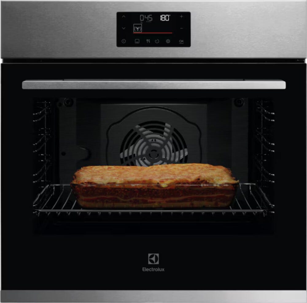 Electrolux KOFFP0PX Serie 500 SurroundCook® Forno da incasso, 72 Litri, A++, Pirolitico, Inox antimpronta