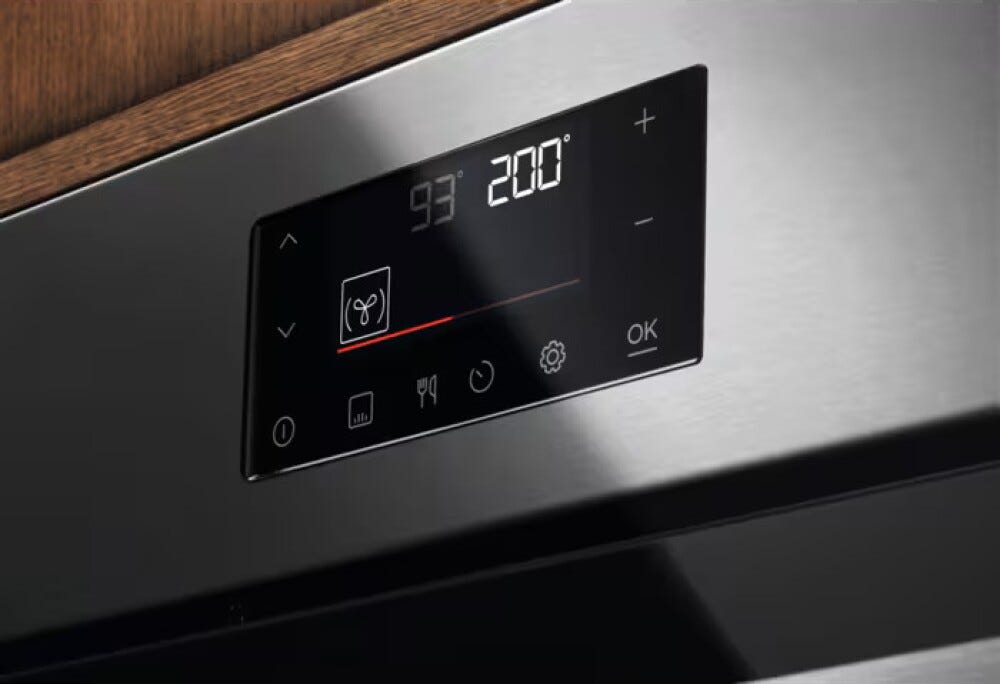 Electrolux KOFFP0PX Serie 500 SurroundCook® Forno da incasso, 72 Litri, A++, Pirolitico, Inox antimpronta