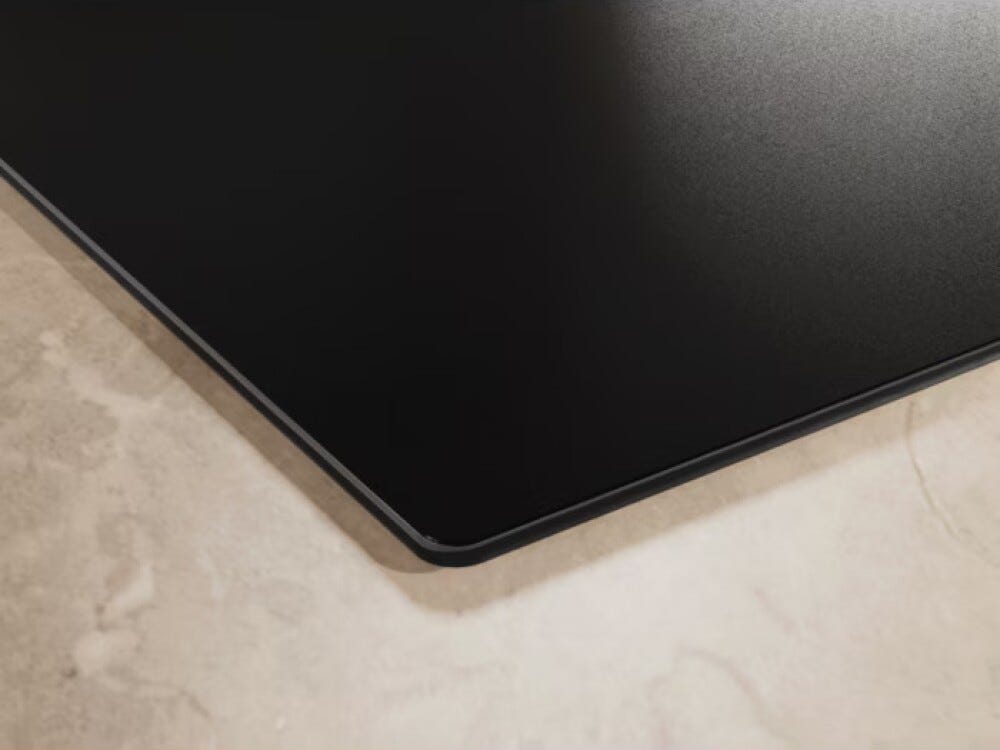 Electrolux KCC83410CT Piano cottura a induzione con cappa integrata, 80 cm, SaphirMatt®, Classe A+, vetro nero opaco