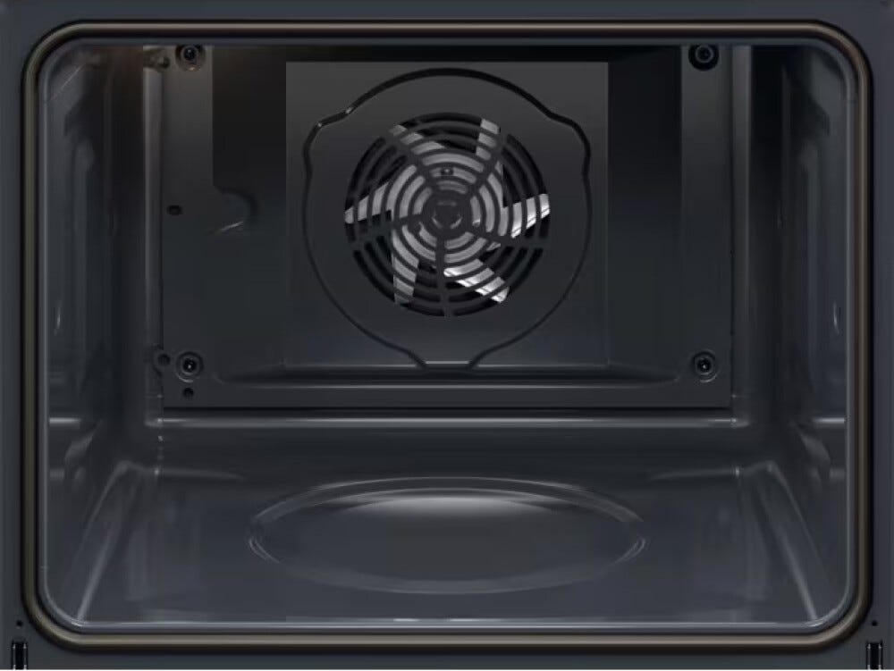 AEG OU5PB40SM serie 5000 SurroundCook Forno elettrico multifunzione, cm. 60, 72 litri, pirolitico, Classe A++, inox anti-impronta