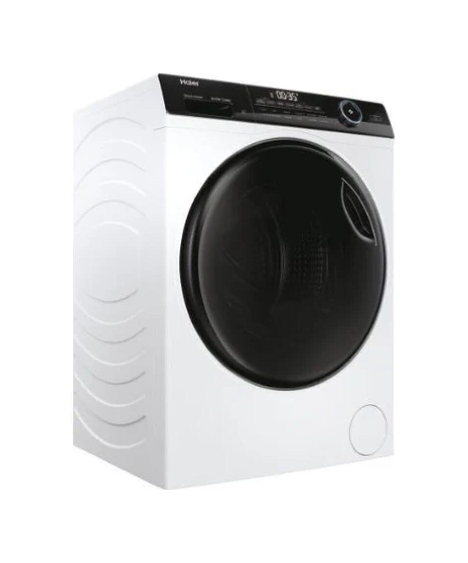 Haier HWD90-B14959U1 I-Pro Serie 5 Lavasciuga cm. 60, capacità 9+6 kg, 1400 giri, Direct Motion, I-Refresh, Wi-Fi hOn, bianco