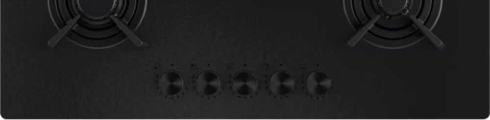 Electrolux KGG753723L Serie 700 Gas on Glass Piano cottura a Gas, 74 cm, 5 Fuochi, Vetro temperato nero, StepPower
