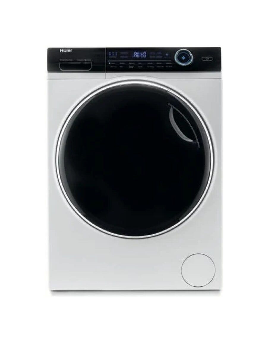 Haier HW100-B14979 I-Pro Serie 7 Lavatrice cm. 60, capacità 10 kg, 1400 giri, Direct Motion, vapore, Smart Dual Spray, bianco