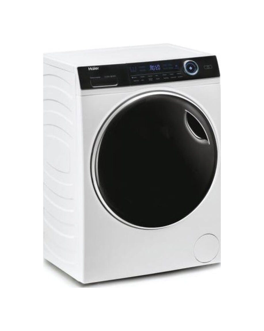 Haier HW100-B14979 I-Pro Serie 7 Lavatrice cm. 60, capacità 10 kg, 1400 giri, Direct Motion, vapore, Smart Dual Spray, bianco