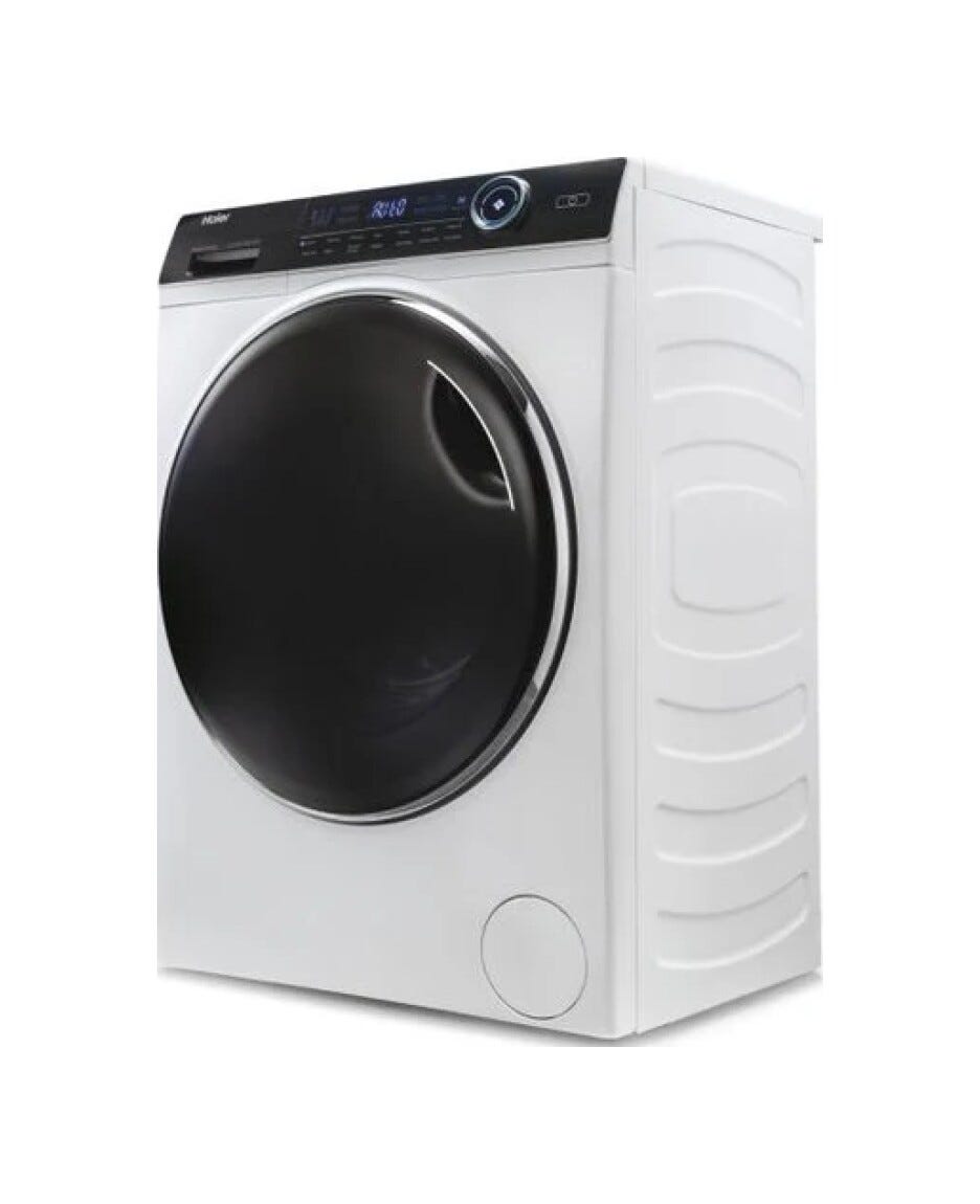 Haier HW100-B14979 I-Pro Serie 7 Lavatrice cm. 60, capacità 10 kg, 1400 giri, Direct Motion, vapore, Smart Dual Spray, bianco