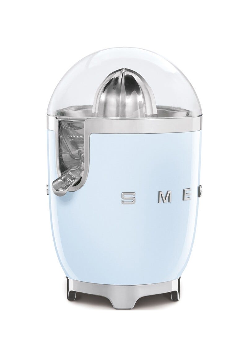 Smeg Selection CJF11PBEU 50's Style Spremiagrumi, azzurro lucido