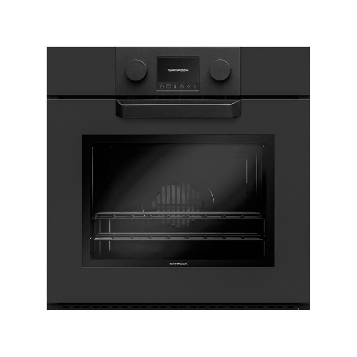 Barazza 1FEVEPN Icon Exclusive Forno elettrico, 66 l, 30 programmi di cottura personalizzabili, nero