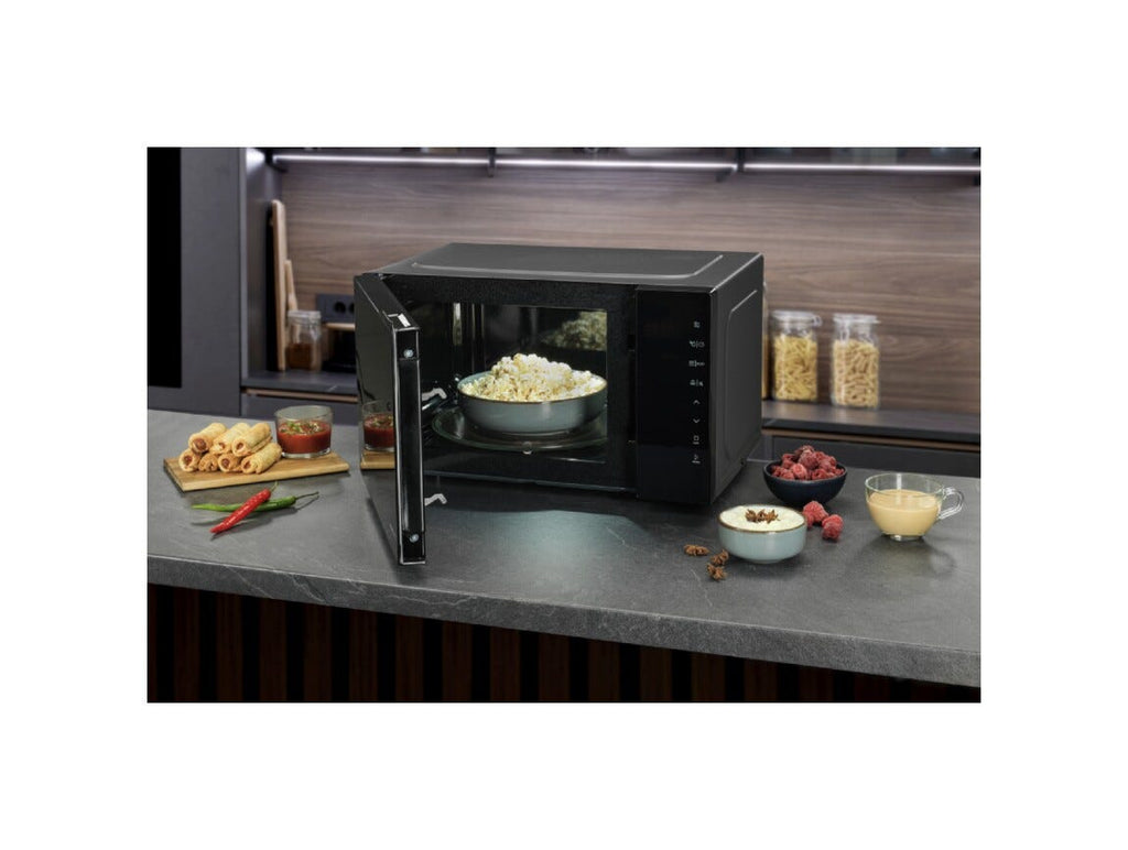 Hisense H23MOBS5H4 Forno a microonde cm. 48, capacità 23 litri, 800W, 10 livelli di potenza, rivestimento ceramico, nero