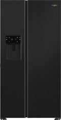 Whirlpool WHG2 6574W XK5E Frigorifero Side-by-Side cm. 91, capacità 578 litri, Dual No Frost, 6° Senso, dark inox