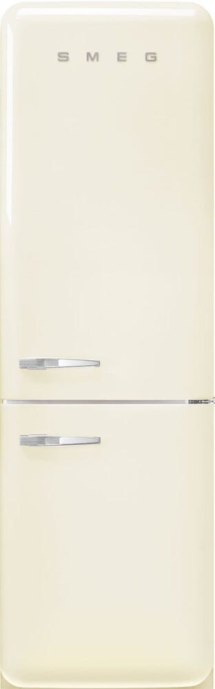 Smeg Selection FAB32RCR6 50's Style Frigorifero con congelatore a libera installazione cm. 60, altezza 197, 331 litri, cerniere dx, panna lucido