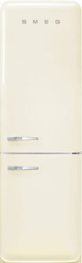 Smeg Selection FAB32RCR6 50's Style Frigorifero con congelatore a libera installazione cm. 60, altezza 197, 331 litri, cerniere dx, panna lucido