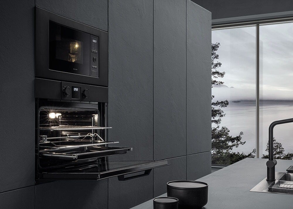 Barazza 1FIXEPN Icon X Exclusive Forno elettrico 75 cm, 9 funzioni, 89 L, classe A, nero