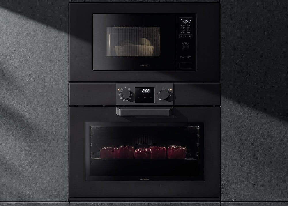 Barazza 1FIXEPN Icon X Exclusive Forno elettrico 75 cm, 9 funzioni, 89 L, classe A, nero