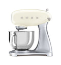 Smeg Selection SMF04CREU 50's Style Impastatrice, ciotola da 4,8 litri, 800 W, panna lucido