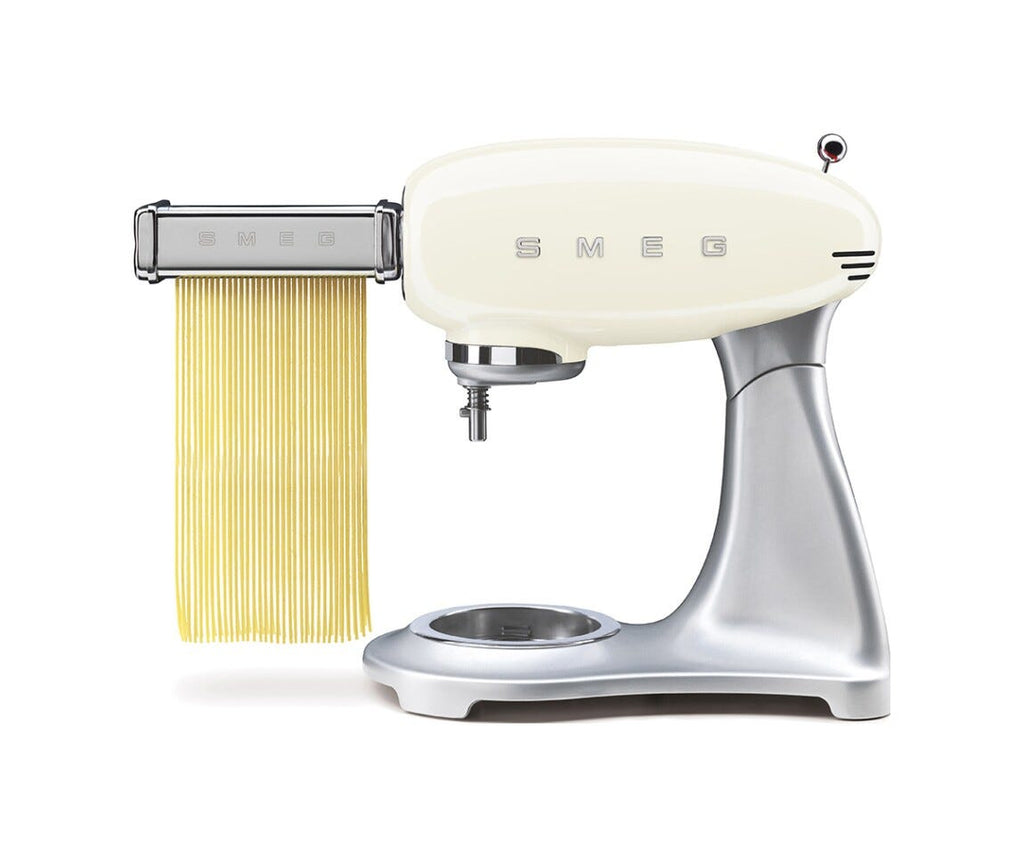 Smeg Selection SMF04CREU 50's Style Impastatrice, ciotola da 4,8 litri, 800 W, panna lucido