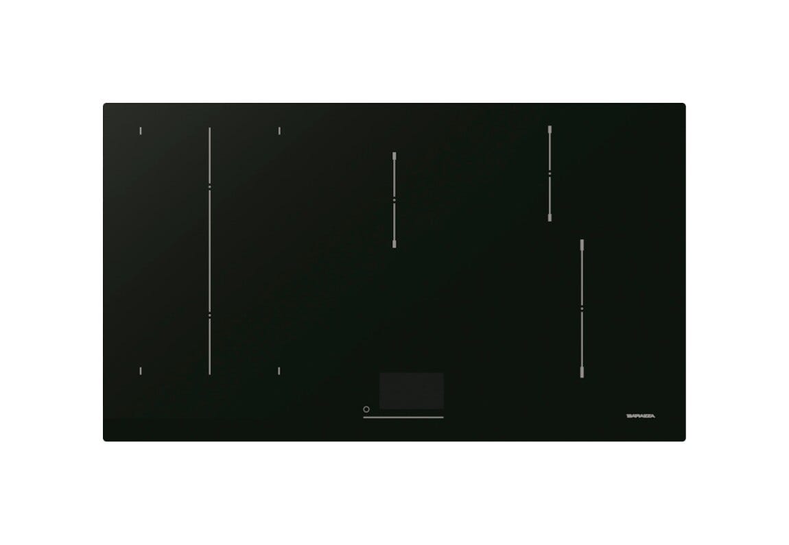 Barazza 1PIDI9 Icon Piano cottura induzione 88 cm, 5 zone, Touch Screen, Booster, Bridge, limitatore potenza, nero