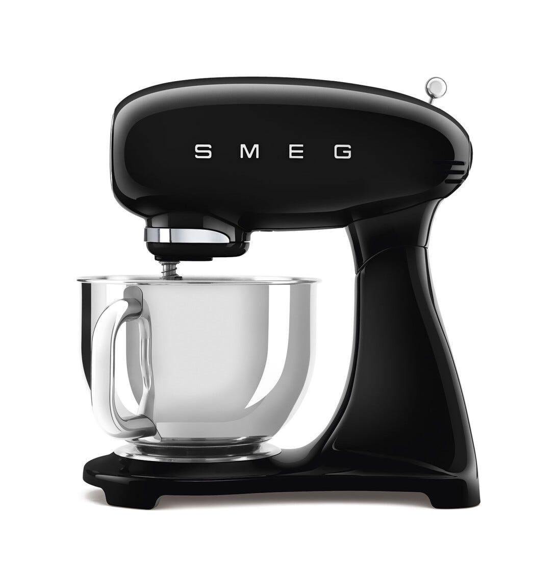 Smeg Selection SMF05BLEU 50's Style Impastatrice full color, ciotola da 4,8 litri, 1000 W, nero lucido