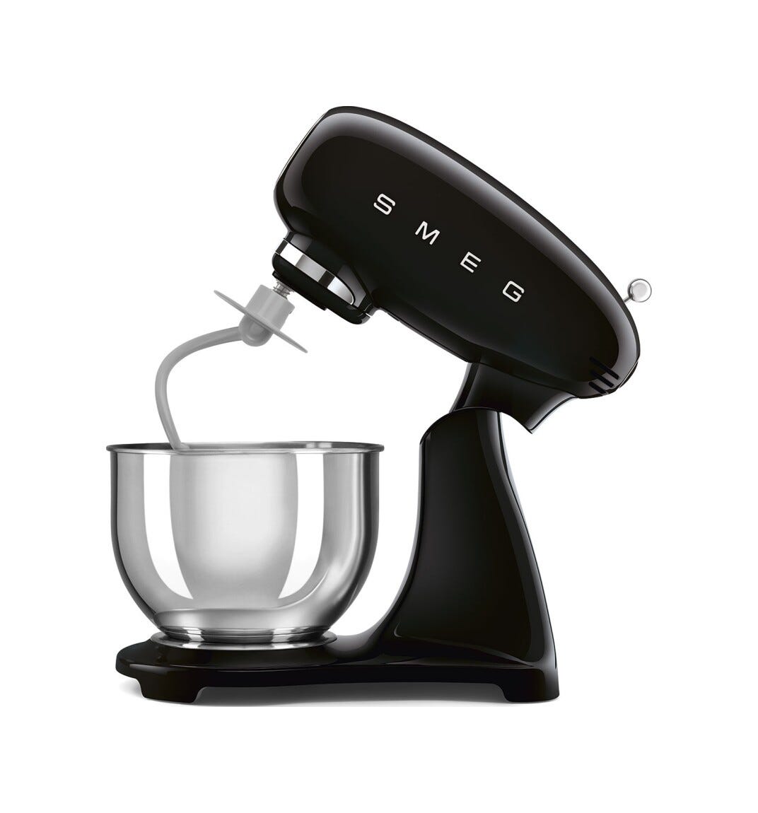 Smeg Selection SMF05BLEU 50's Style Impastatrice full color, ciotola da 4,8 litri, 1000 W, nero lucido