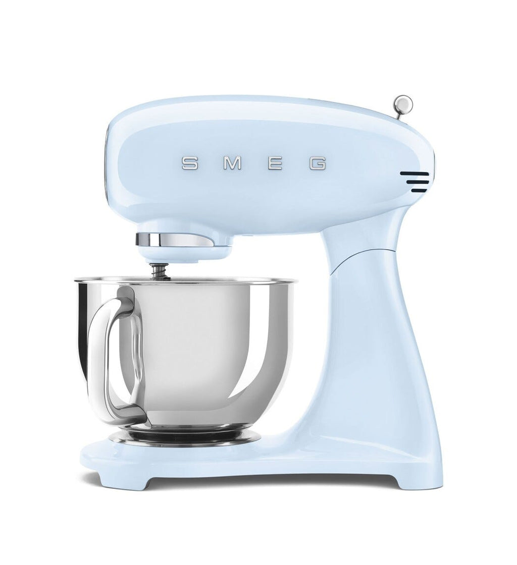 Smeg Selection SMF05PBEU 50's Style Impastatrice full color, ciotola da 4,8 litri, 1000 W, azzurro lucido