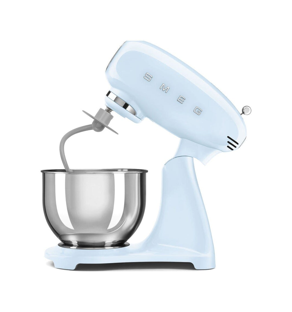 Smeg Selection SMF05PBEU 50's Style Impastatrice full color, ciotola da 4,8 litri, 1000 W, azzurro lucido