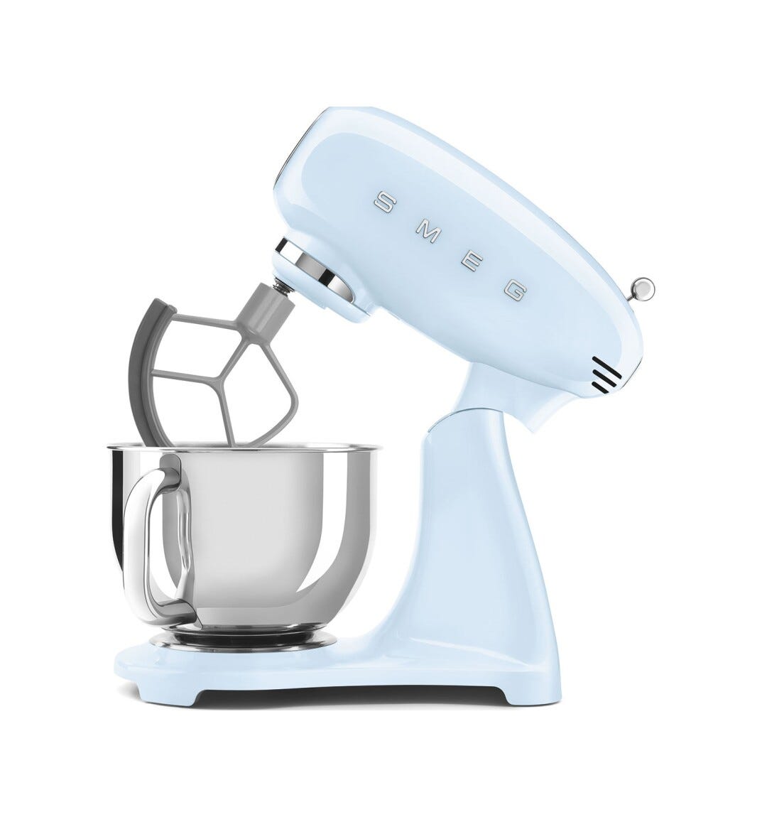 Smeg Selection SMF05PBEU 50's Style Impastatrice full color, ciotola da 4,8 litri, 1000 W, azzurro lucido