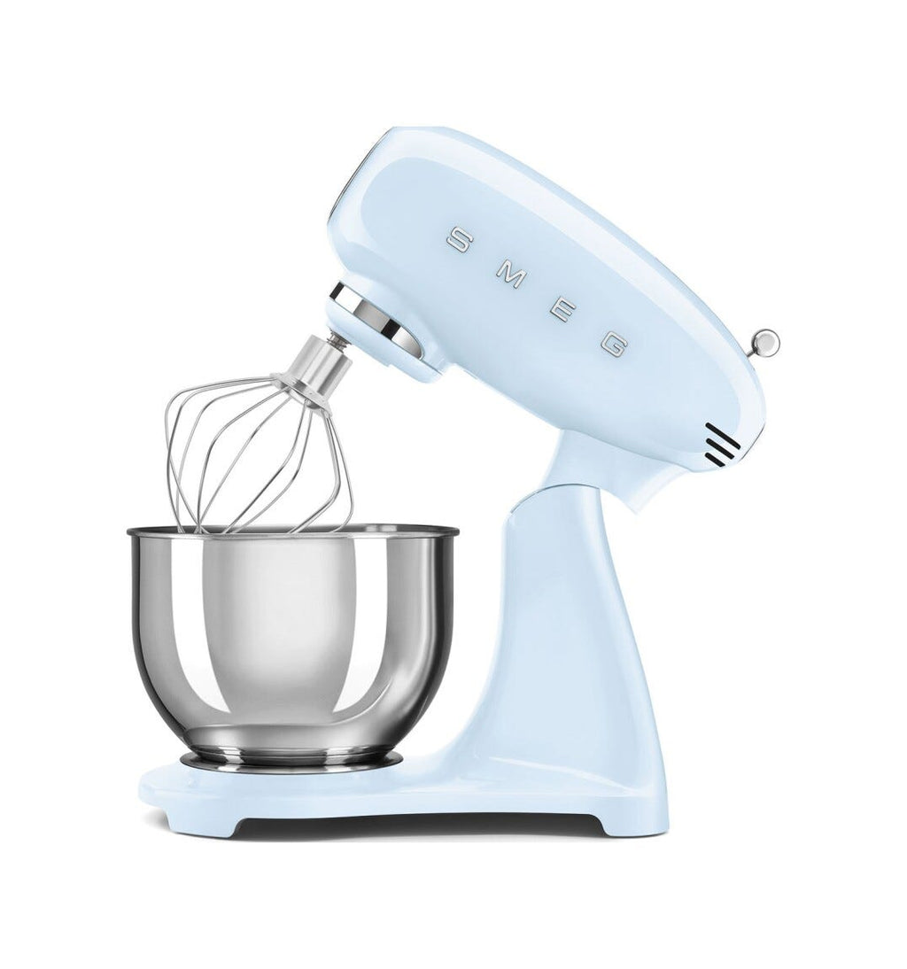 Smeg Selection SMF05PBEU 50's Style Impastatrice full color, ciotola da 4,8 litri, 1000 W, azzurro lucido