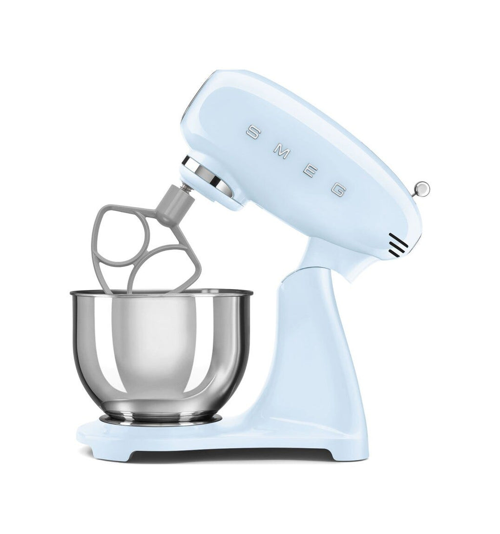 Smeg Selection SMF05PBEU 50's Style Impastatrice full color, ciotola da 4,8 litri, 1000 W, azzurro lucido