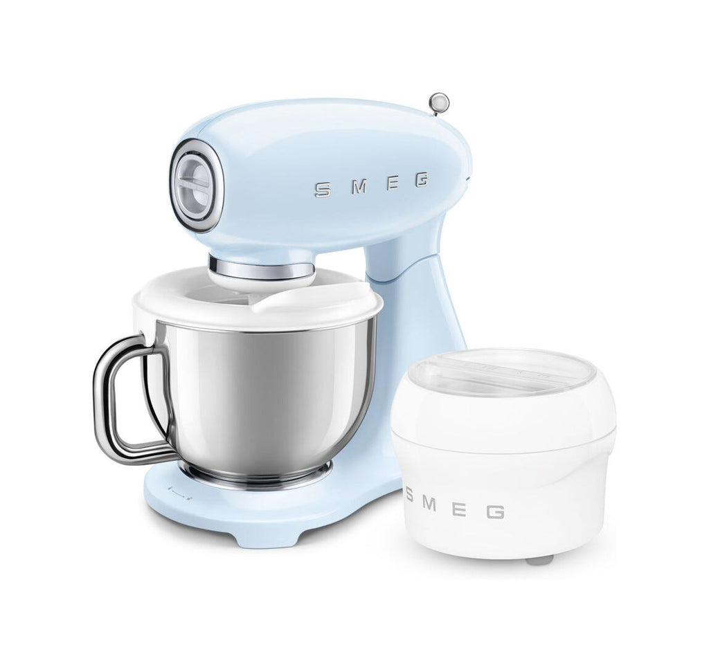 Smeg Selection SMF05PBEU 50's Style Impastatrice full color, ciotola da 4,8 litri, 1000 W, azzurro lucido