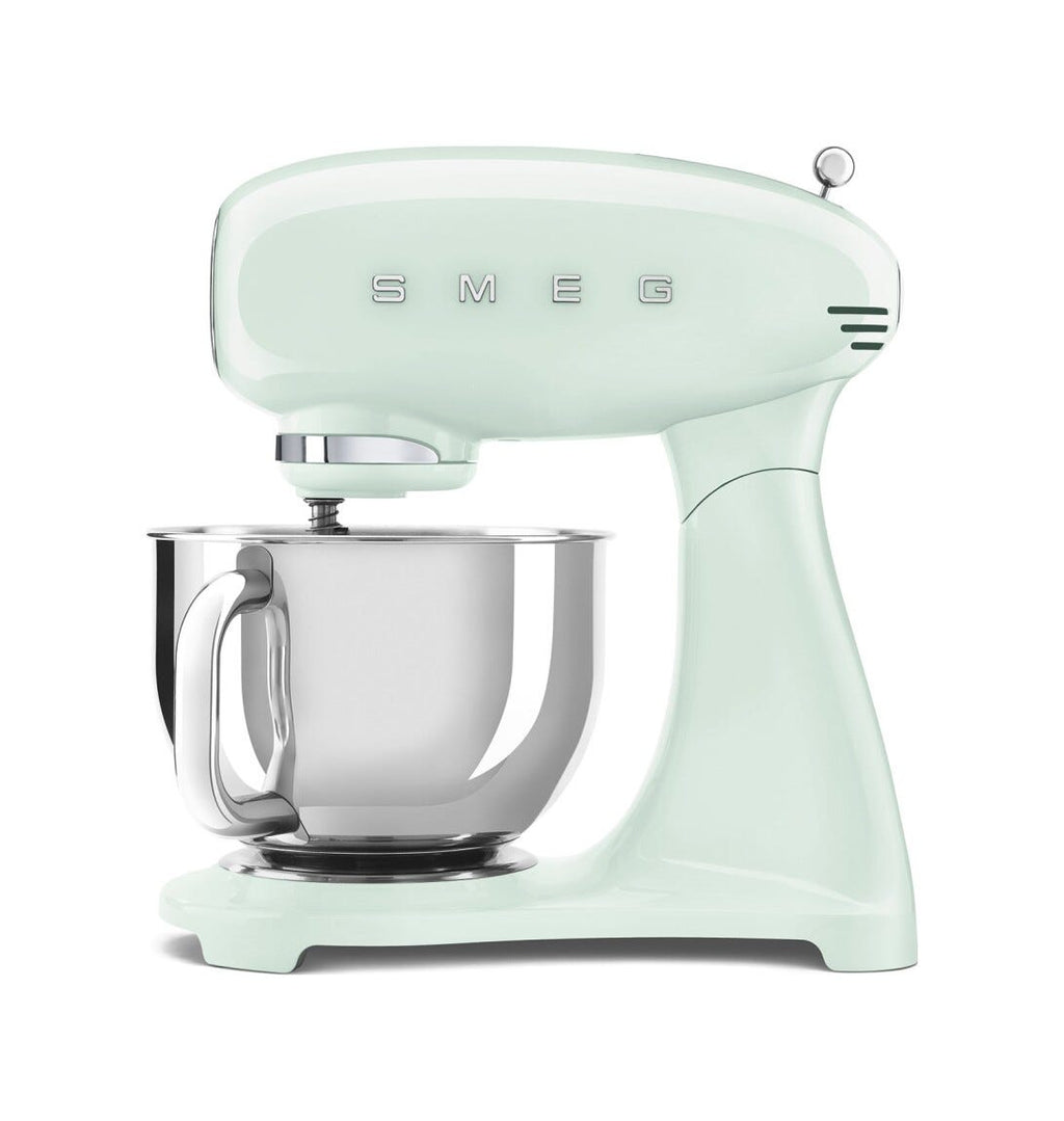 Smeg Selection SMF05PGEU 50's Style Impastatrice full color, ciotola da 4,8 litri, 1000 W, verde pastello lucido