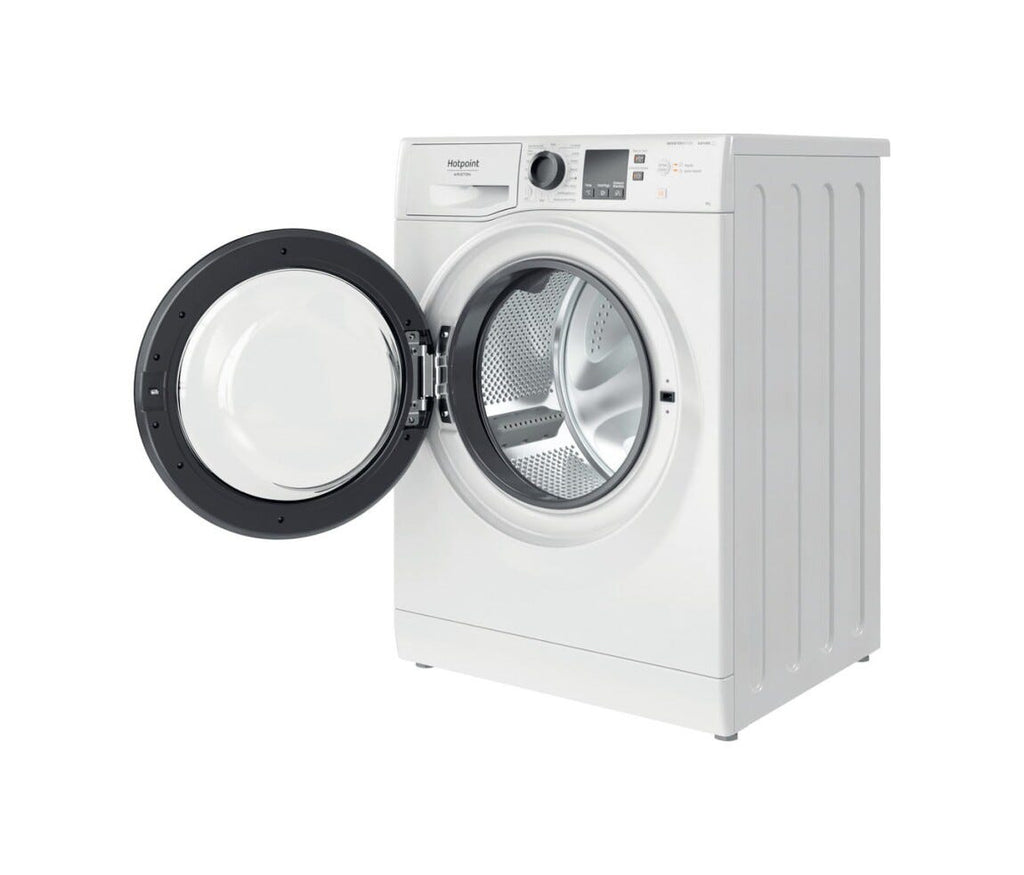 Hotpoint Ariston NF827WK IT Lavatrice cm. 60, capacità 8 kg, Steam Hygiene, motore inverter, bianco