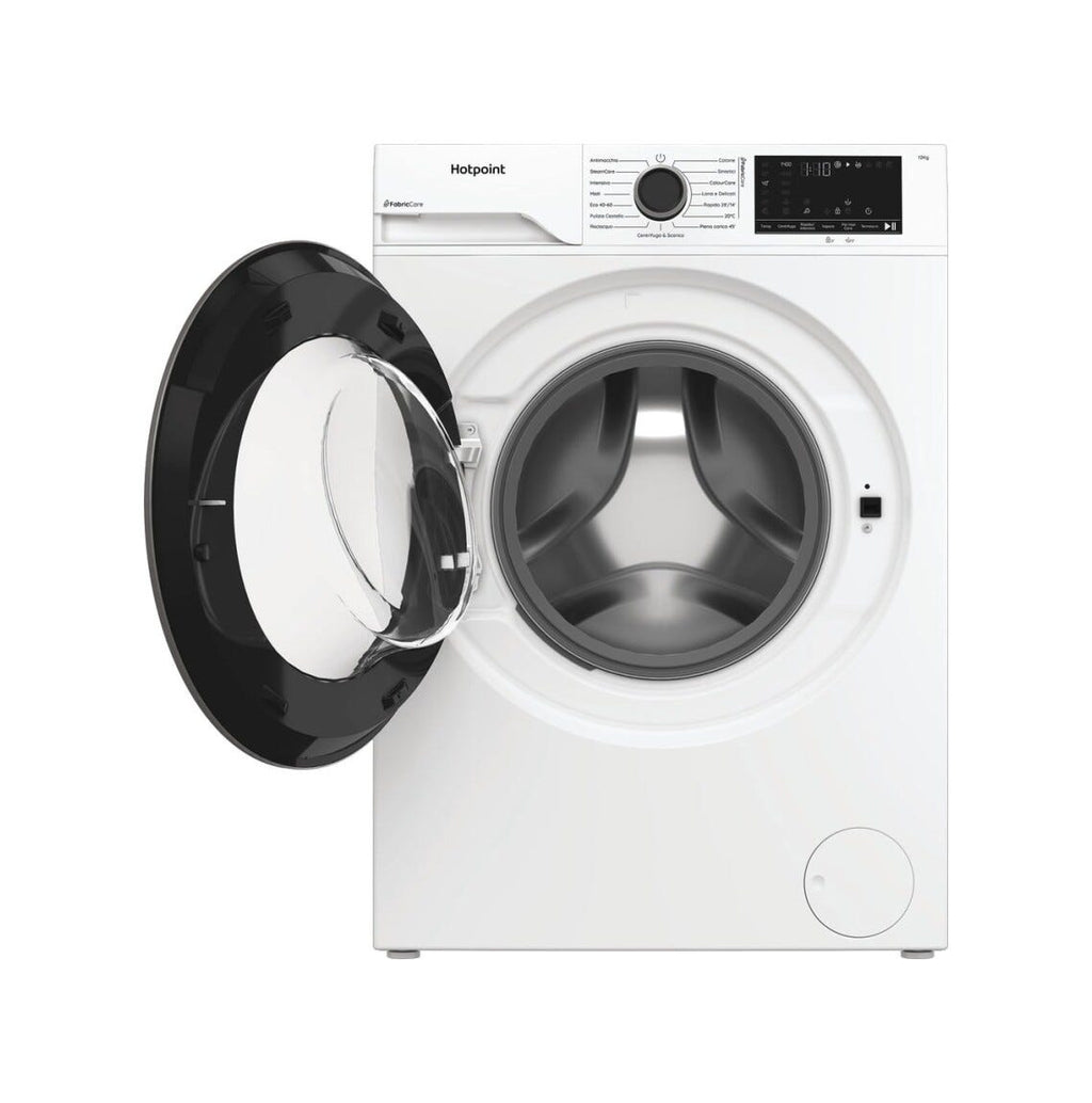 Hotpoint Ariston HB 123 CARE IT Délica Lavatrice cm. 60, capacità 12 kg, 1400 giri, FabricCare, ColorCare, motore inverter, bianco