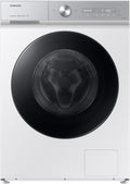 Samsung WW90DB8U95GHU3 Bespoke AI™ Quickdrive Lavatrice a carica frontale, 9 kg, centrifuga 1400 giri, WiFi, con ecodosatore e tecologia AI Ecobubble™, bianco
