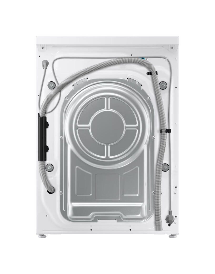 Samsung WW90DB8U95GHU3 Bespoke AI™ Quickdrive Lavatrice a carica frontale, 9 kg, centrifuga 1400 giri, WiFi, con ecodosatore e tecologia AI Ecobubble™, bianco