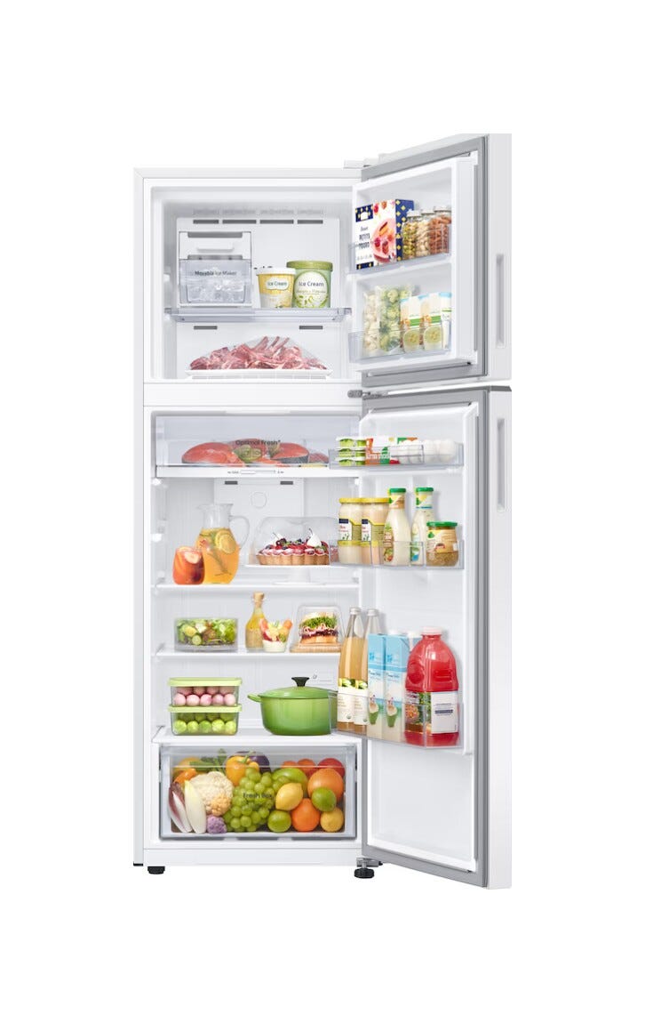 Samsung RT31CG5624WWES EcoFlex AI frigorifero con congelatore a libera installazione cm. 60, altezza 172, 305 litri, No Frost Premium, bianco