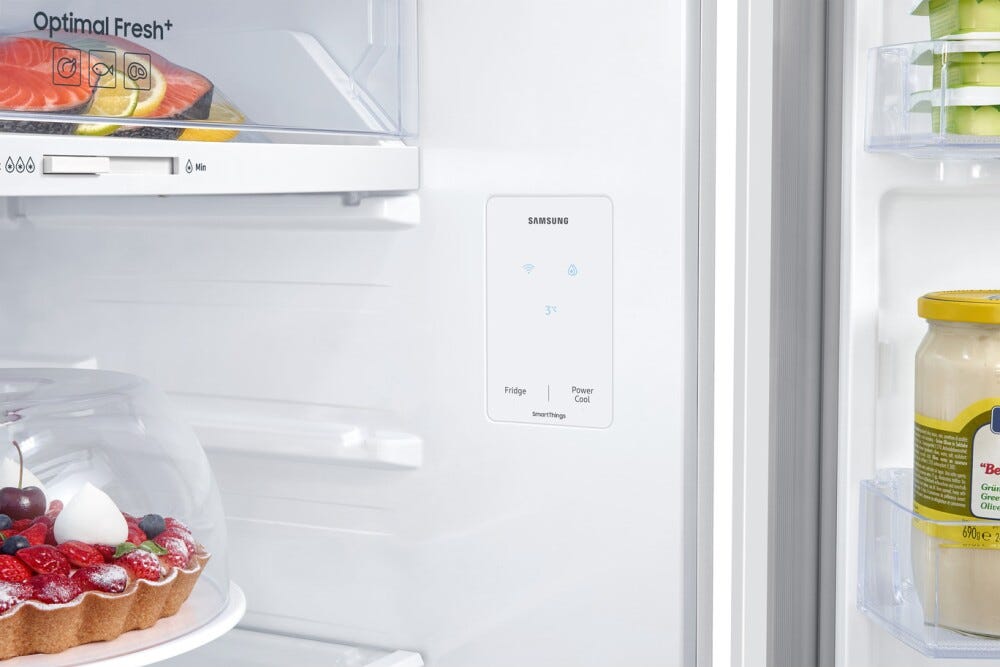 Samsung RT31CG5624WWES EcoFlex AI frigorifero con congelatore a libera installazione cm. 60, altezza 172, 305 litri, No Frost Premium, bianco