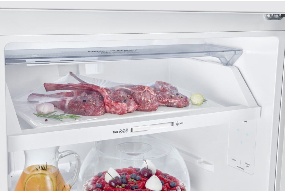 Samsung RT31CG5624WWES EcoFlex AI frigorifero con congelatore a libera installazione cm. 60, altezza 172, 305 litri, No Frost Premium, bianco
