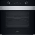 Hotpoint Ariston HAOI78PU0SXA Forno elettrico cm. 60, capacità 73 litri, Pirolitico + Diamond Clean, Forced Air, grill 2450 W, inox/nero