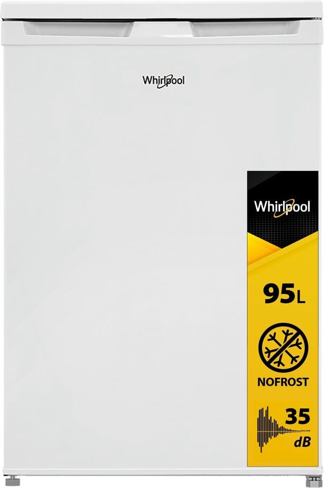 Whirlpool W55Z1 112W Congelatore a libera installazione cm. 54, capacità 95 litri, 2 cassetti, bianco