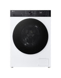 LG F4NX5009TKB X5 Lavatrice LG 9 kg, 1400 giri, AI Wash, TurboWash 360, Microplastic Care