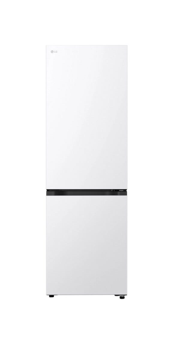 LG GBBSJ10ESW Frigorifero combinato a libera installazione, 333 L, Inverter, DoorCooling+ e LinearCooling, finitura Bianco