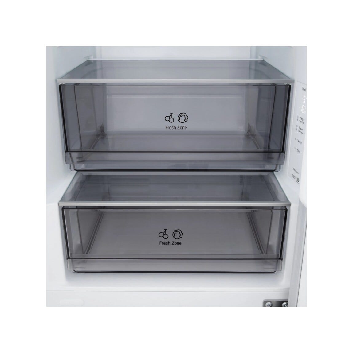 LG GBBSJ10ESW Frigorifero combinato a libera installazione, 333 L, Inverter, DoorCooling+ e LinearCooling, finitura Bianco