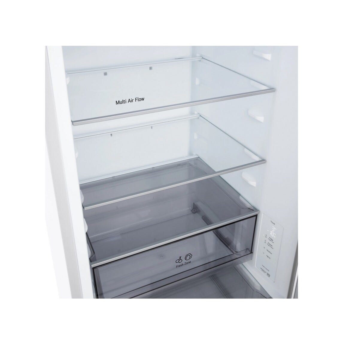 LG GBBSJ10ESW Frigorifero combinato a libera installazione, 333 L, Inverter, DoorCooling+ e LinearCooling, finitura Bianco