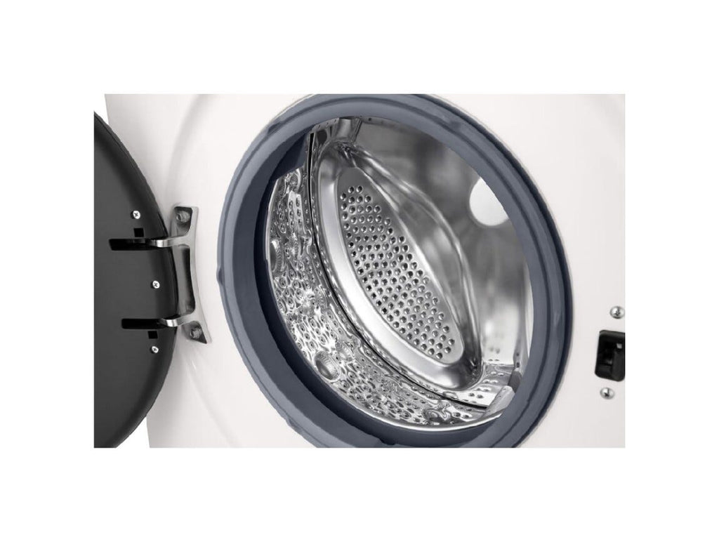 LG F2NX10S7NWB Lavatrice cm. 60, capacità 7 kg, 1200 giri, Inverter DirectDrive, Steam, bianco