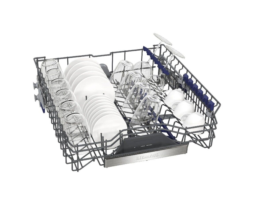 Siemens SN75EX23CE iQ500 lavastoviglie incasso a scomparsa totale cm. 60, 14 coperti, Home Connect, apertura automatica, terzo cestello